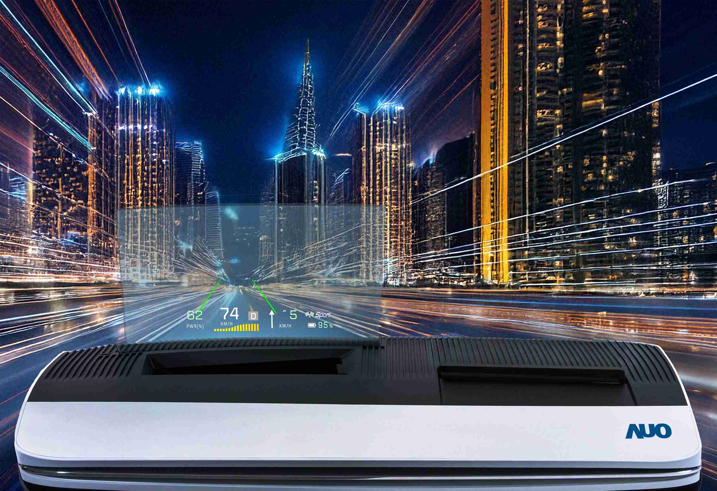 尊龙z6推出13吋Micro LED抬头显示器，，，提供高入眼亮度、、高色彩饱和度的显示质量，，在阳光下或黑暗中都清晰可见，，并利用Micro LED模块体积小的优势，，，，解决车用空间有限的痛点